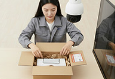 입고 개봉 영상 촬영